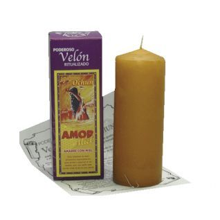 Velón Caja Miel de Amor para Ochún